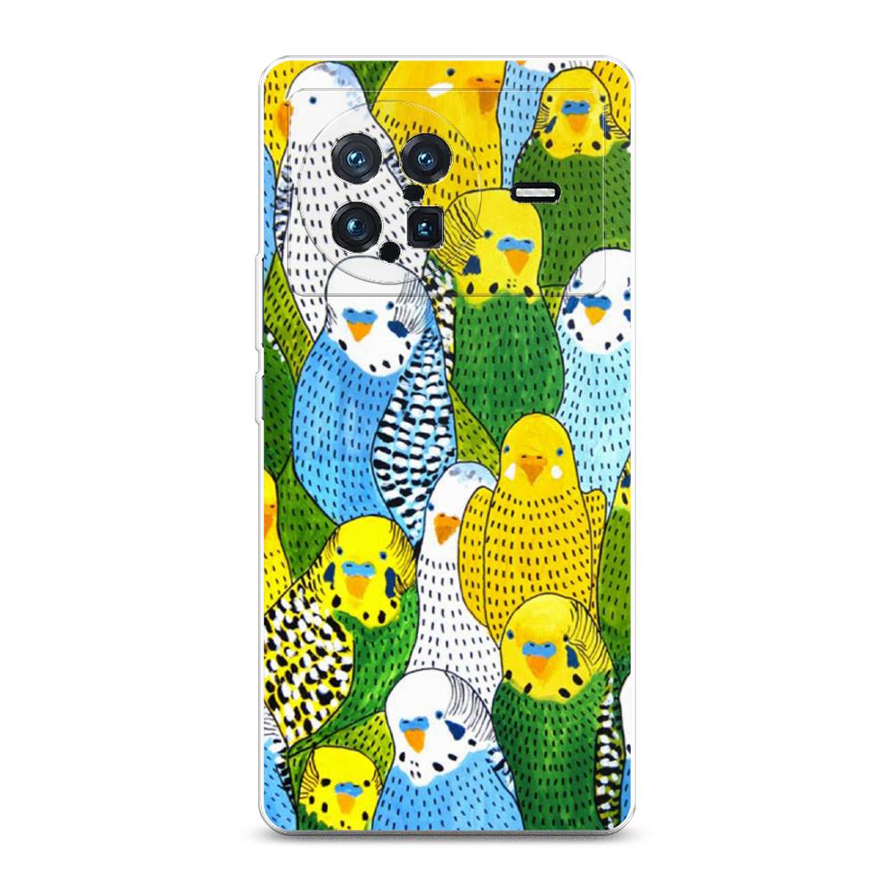 

Чехол Awog на Vivo X Note "Попугаи", Разноцветный, 266950-1