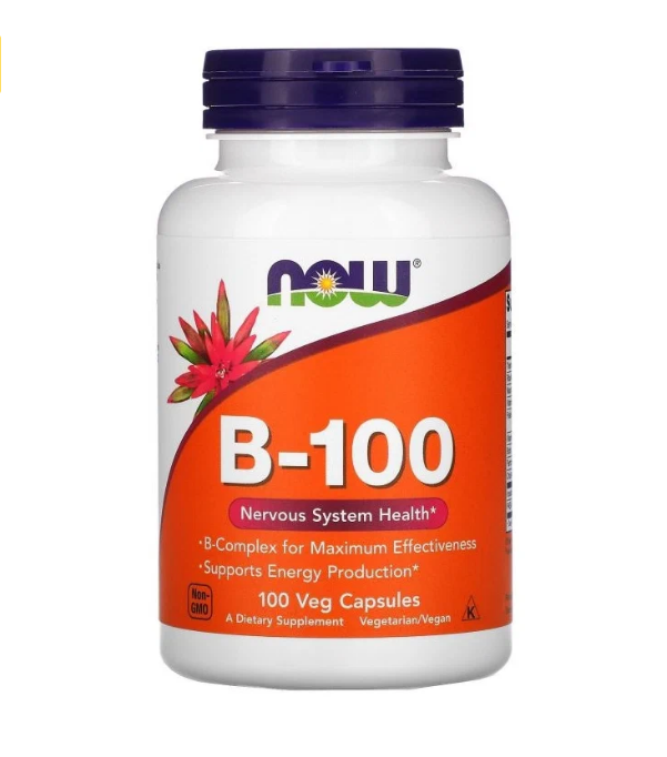 Купить Витаминный комплекс NOW B-100 капсулы 100 шт.