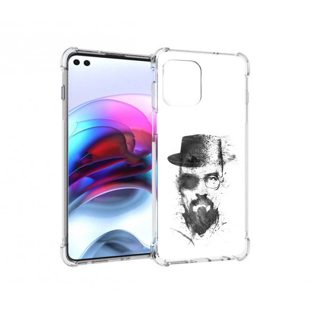 

Чехол MyPads Tocco для Motorola Edge загадочный человек (PT157712.351.347), Прозрачный, Tocco