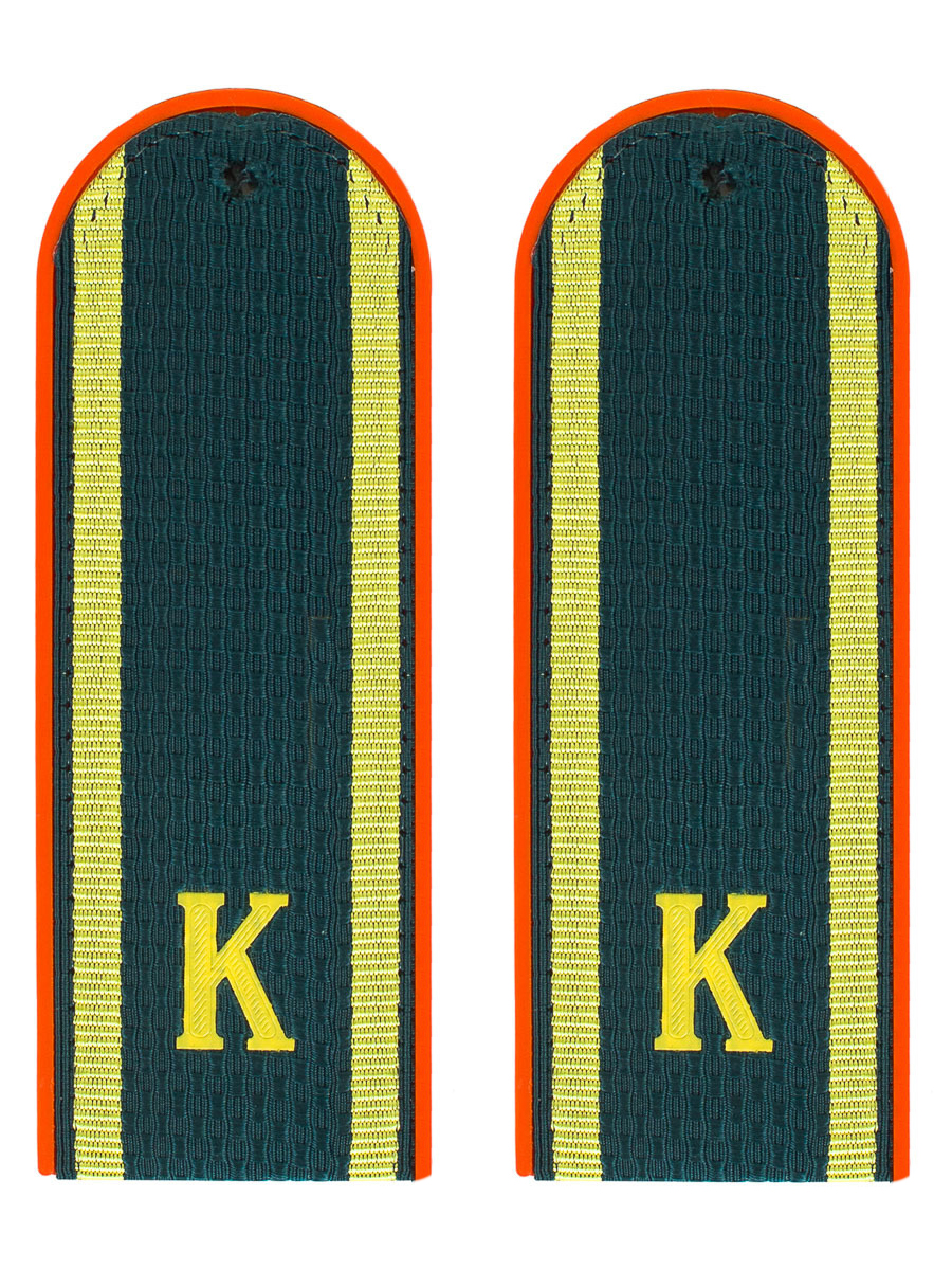 

Погоны Kamukamu МЧС курсантские 14х5см пластиковые