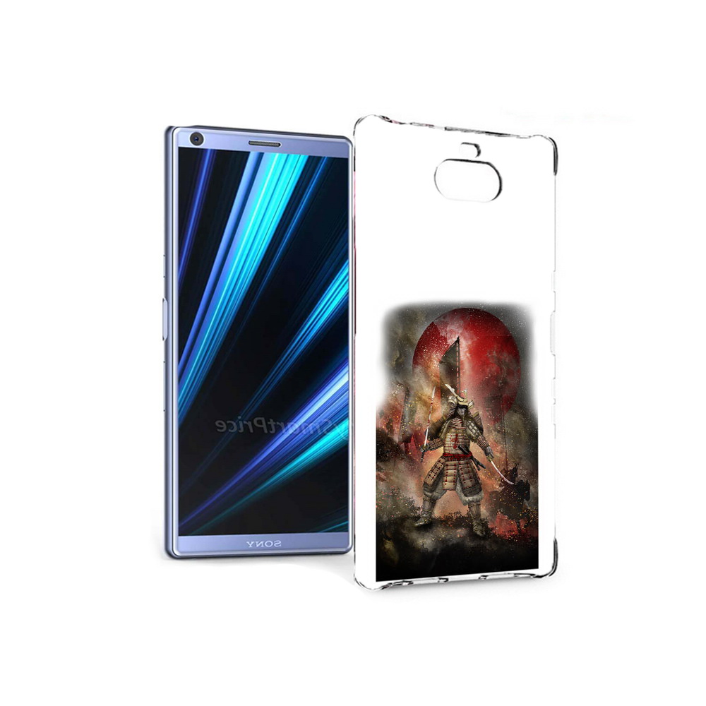 

Чехол MyPads Tocco для Sony Xperia 10 китайскийвоин (PT125953.225.388), Прозрачный, Tocco