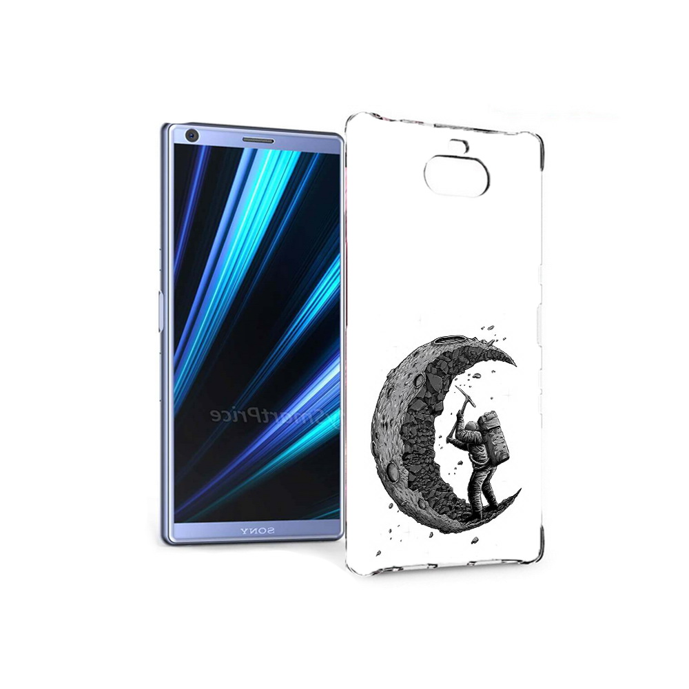 

Чехол MyPads Tocco для Sony Xperia 10 камненная луна (PT125953.225.384), Прозрачный, Tocco