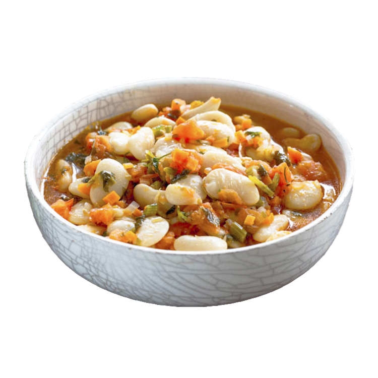 

Рагу Lazy Gourmet Критское из белой фасоли с овощами 200 г
