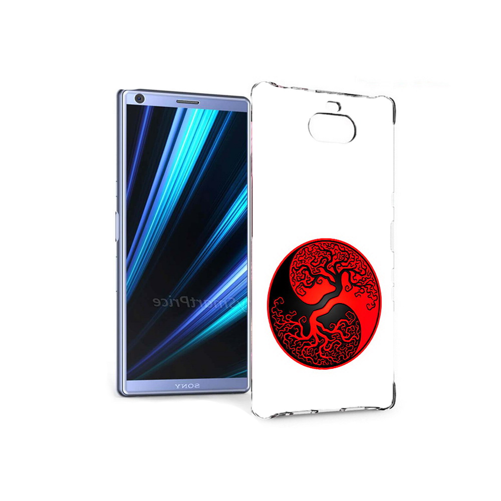 

Чехол MyPads Tocco для Sony Xperia 10 инь янь дерево (PT125953.225.379), Прозрачный, Tocco