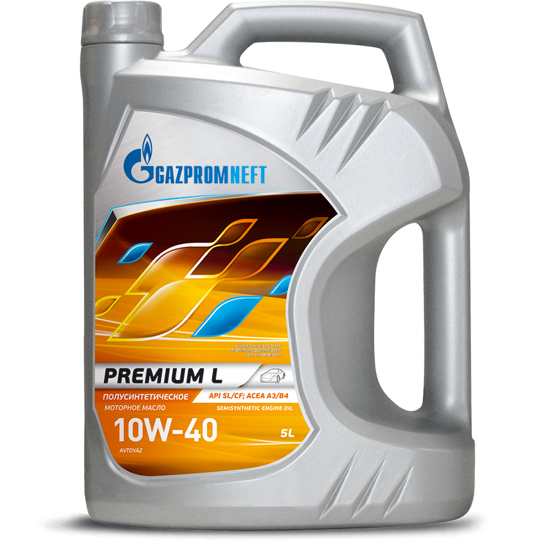 Моторное масло Газпромнефть Premium L 10W-40 (5 л)