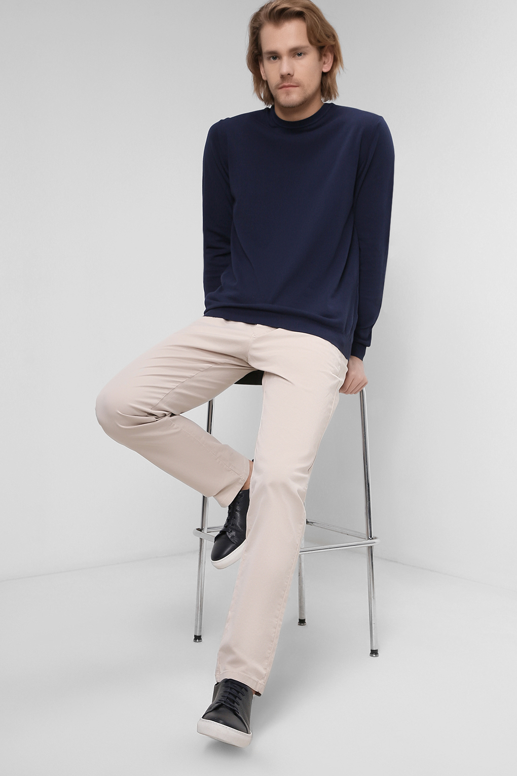 

Джемпер мужской D.Molina DM2102T3210 синий XL, DM2102T3210