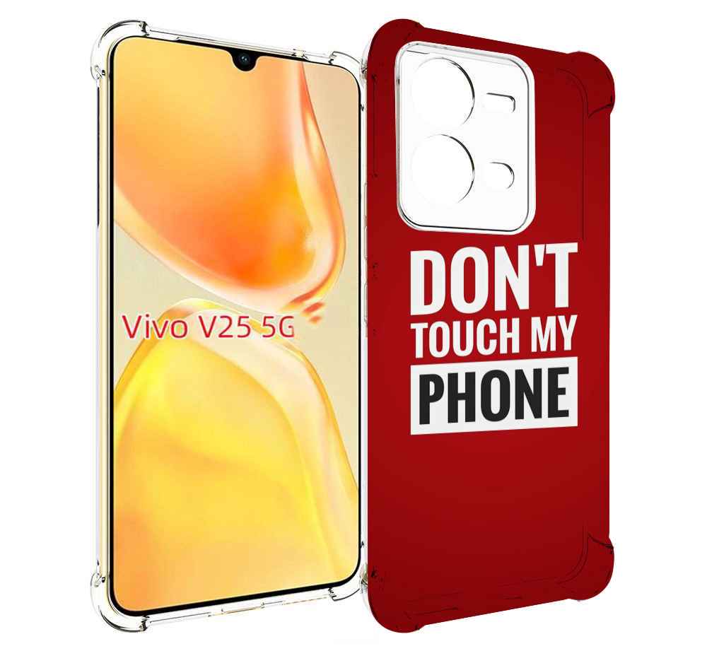 

Чехол MyPads Мой-телефон для Vivo V25 5G / V25e, Прозрачный, Tocco