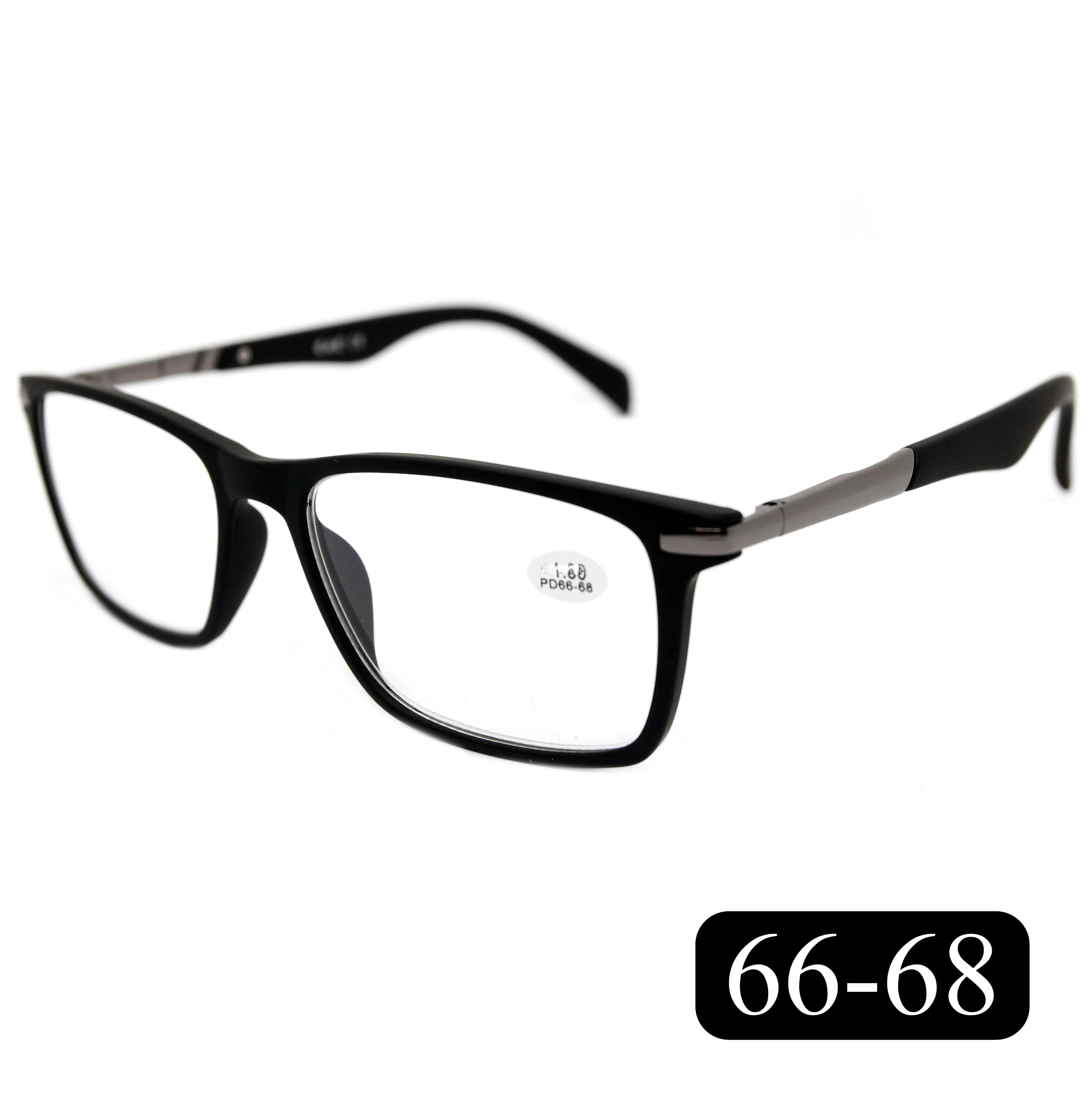 Готовые очки для зрения EAE 2177 -3.75, без футляра, цвет черный, РЦ 66-68