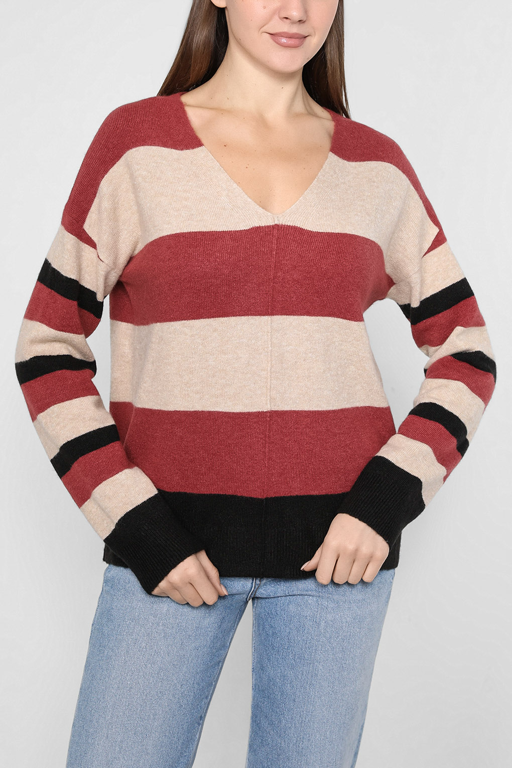 

Пуловер женский Esprit Casual 992EE1I350 разноцветный XL, 992EE1I350