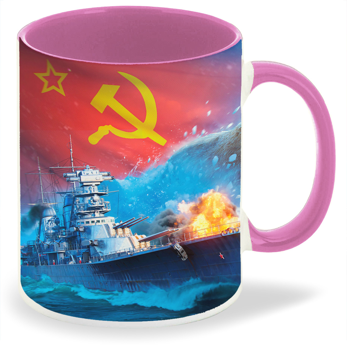 

Кружка CoolPodarok Корабли ВОВ Медведь, Корабли ВОВ Медведь