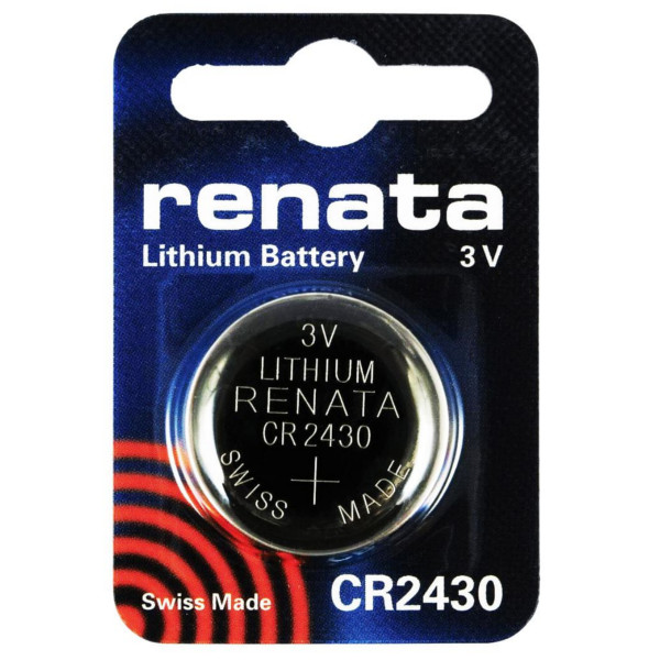 

Батарейка CR2430 - Renata (1 штука)