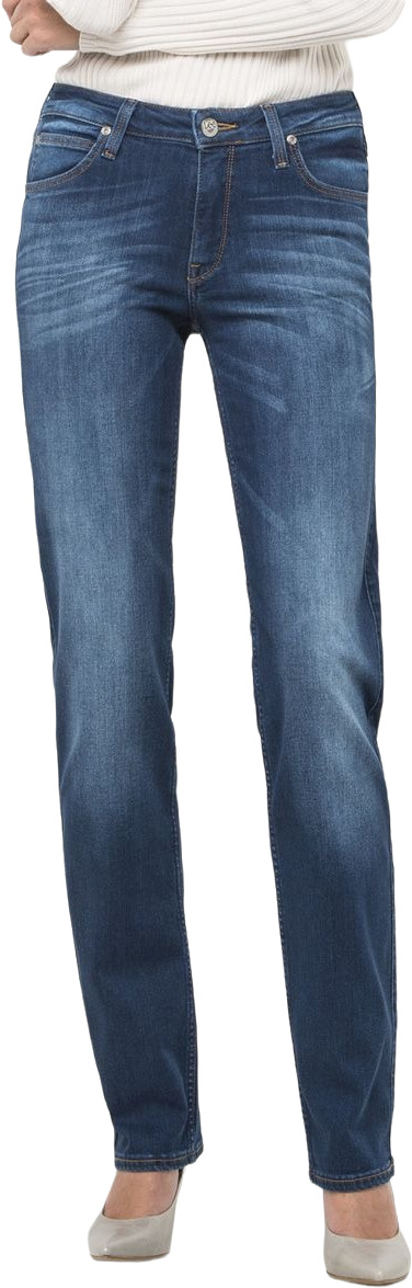 

Джинсы женские Women Marion Straight Jeans Lee синие 40/35, Синий, Women Marion Straight Jeans