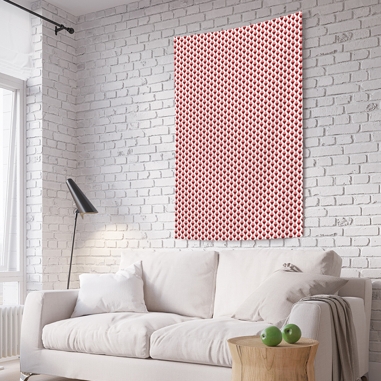 

Вертикальное фотопанно на стену JoyArty Двухцветные ромбы 150x200 см, Двухцветные ромбы