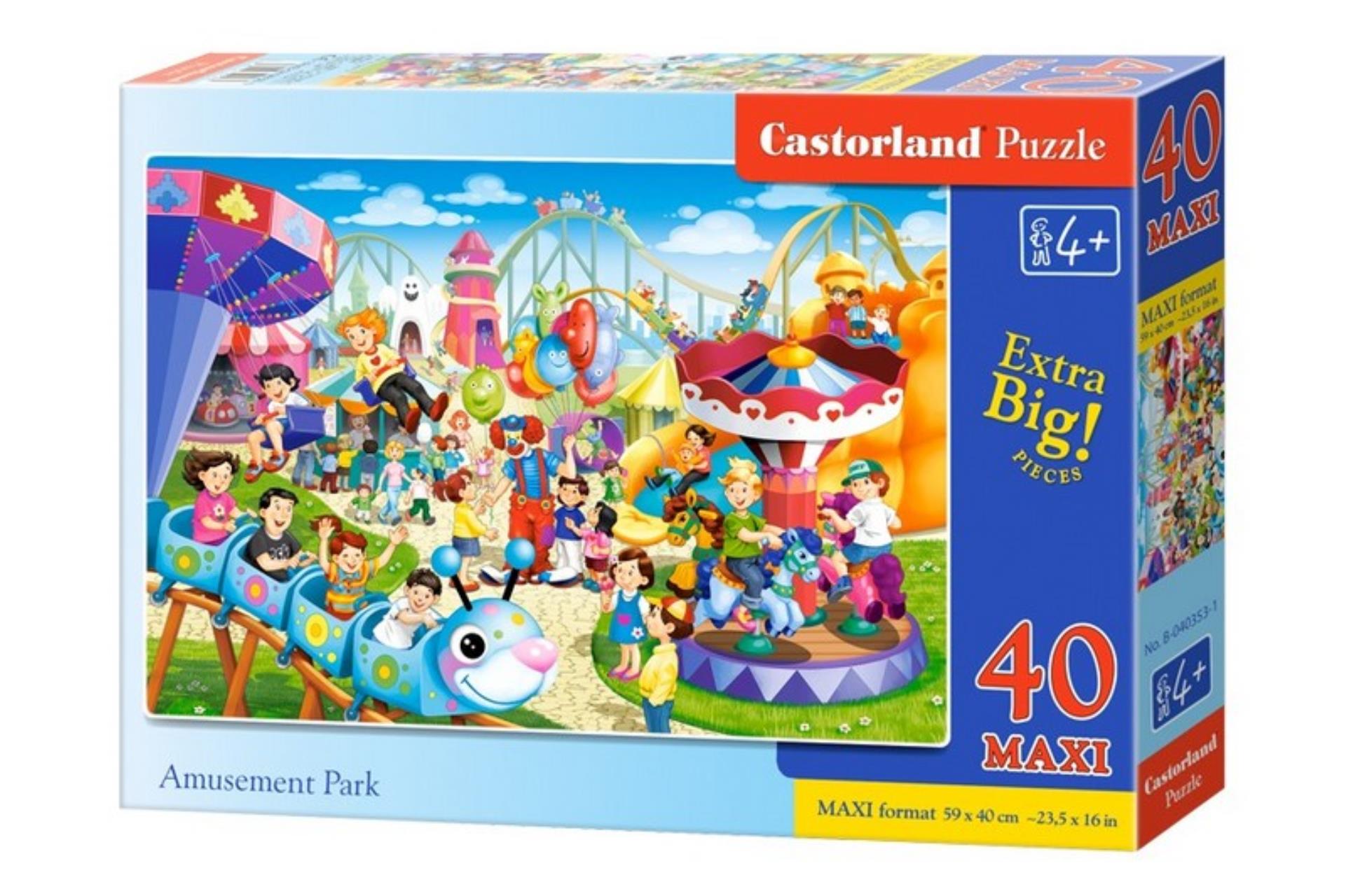 Пазл Castorland Парк развлечений, MAXI, 40 деталей, MX-040353 мозаика puzzle 360 парк юрского периода universal pictures