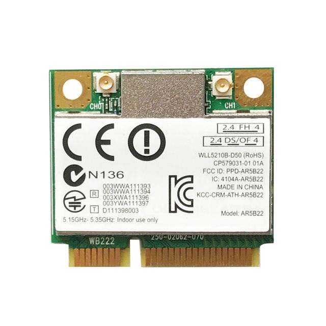

Приемник Wi-Fi NoBrand PCI-e