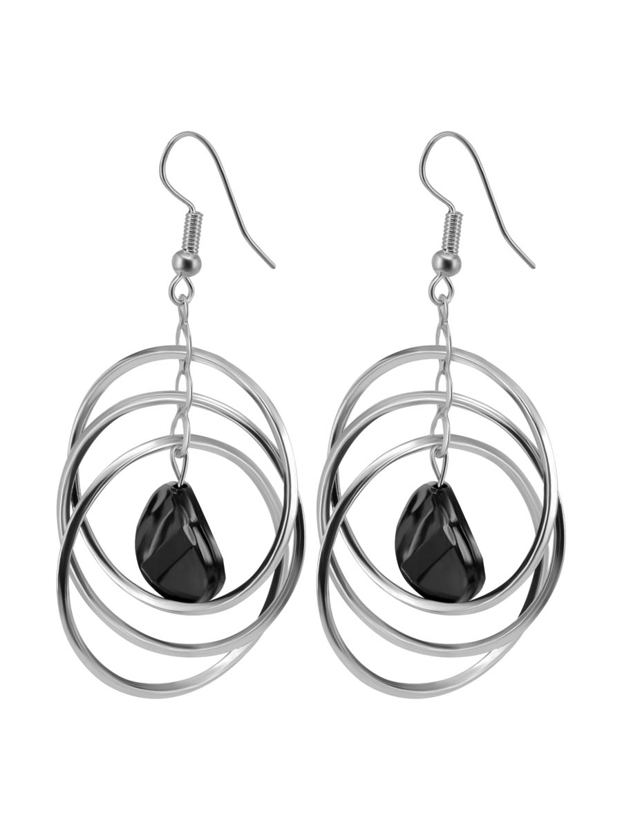 

Серьги из бижутерного сплава OTOKODESIGN 2-60324, акрил, 2-60324