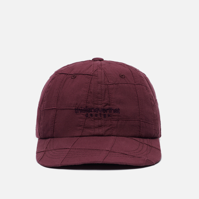

Бейсболка унисекс Thisisneverthat L-Logo Patchwork, бордовый, L-Logo Patchwork