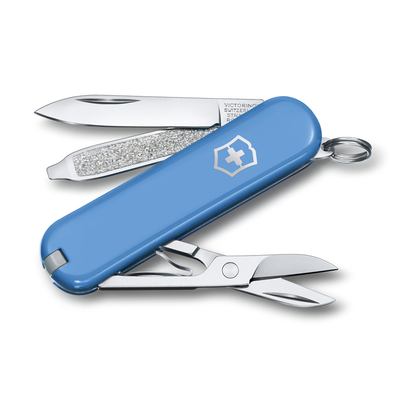 Мультитул Victorinox Classic SD Colors, голубой, 7 опций