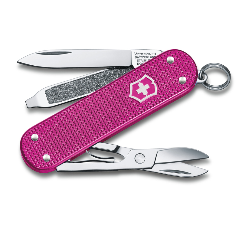 Мультитул Victorinox Classic SD Alox Colors, Flamingo Party, 5 опций