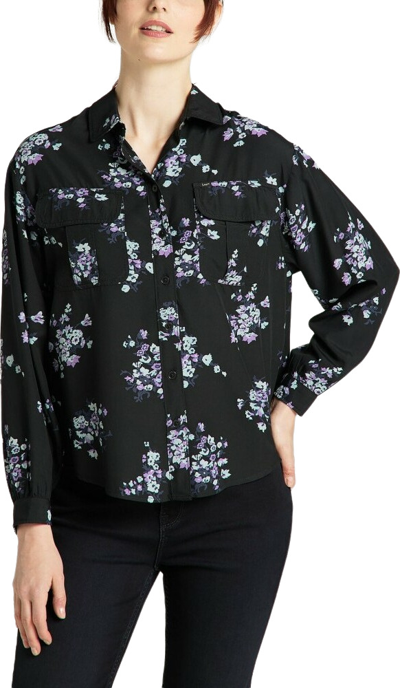 Блуза женская Women Floral Blouse Lee черная M