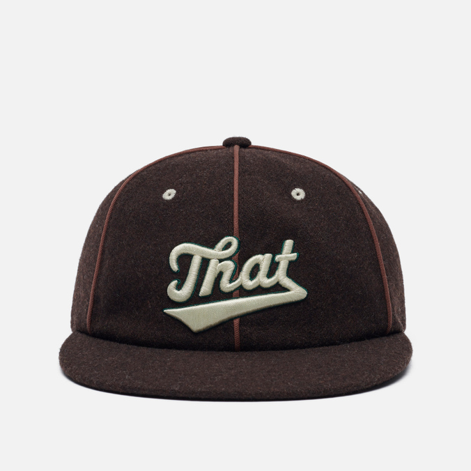 

Бейсболка унисекс Thisisneverthat Piping That Sign, коричневый, Piping That Sign