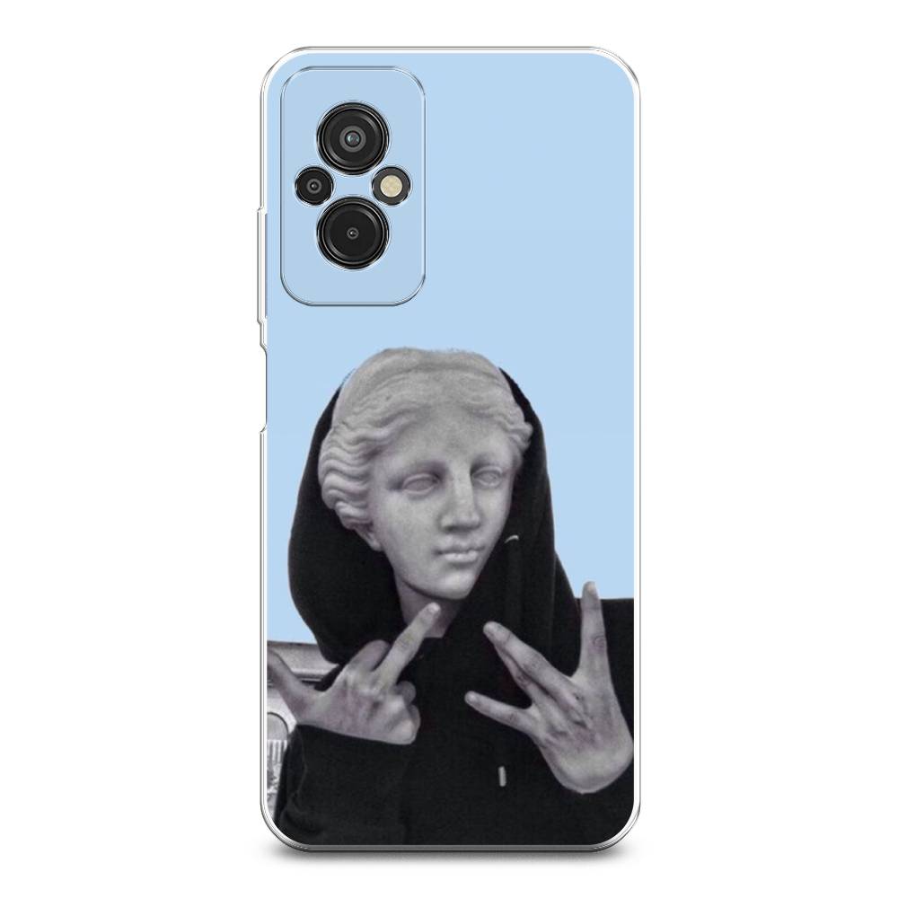 

Чехол Awog на Xiaomi Redmi 11 Prime 4G "SWAG статуя", Голубой, 316850-9