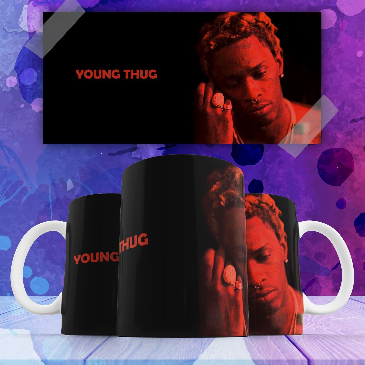 

Кружка Янг Таг Young Thug Рэпер С Принтом, 330мл, Кружка Янг Таг Young Thug рэпер с принтом 330 мл