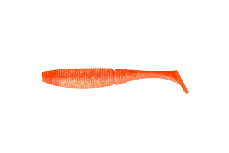 Приманка съедобная ALLVEGA Power Swim 5см 1г 8шт. цвет orange back silver flake