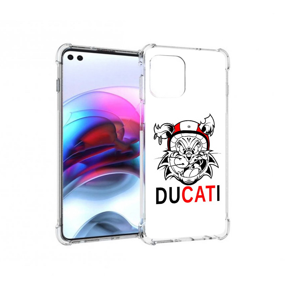 

Чехол MyPads Tocco для Motorola Edge дукати (PT157712.351.339), Прозрачный, Tocco