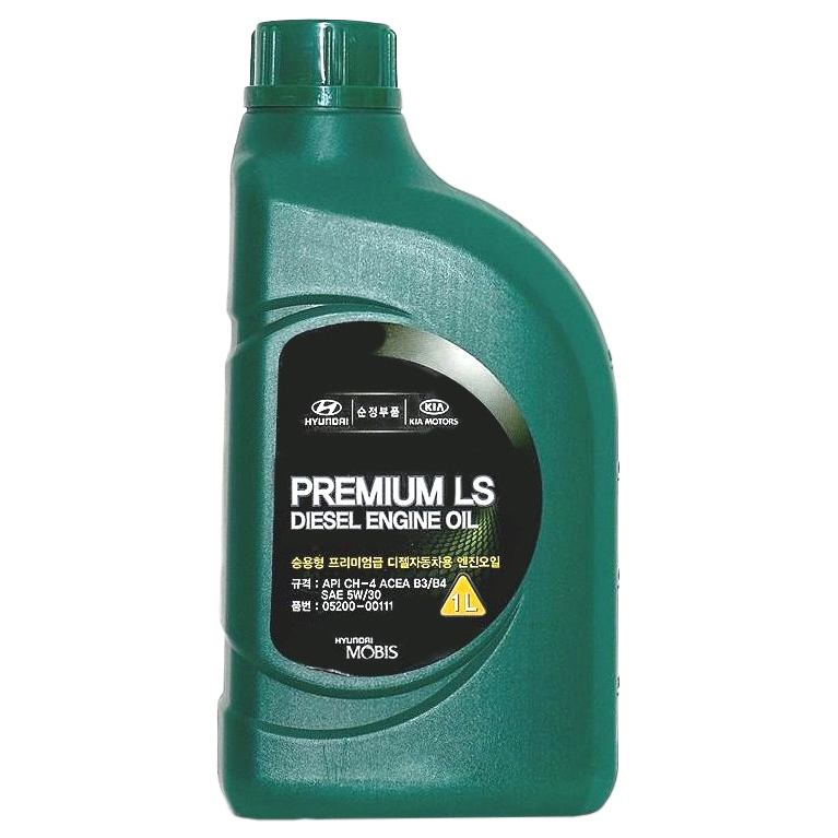 Моторное масло HYUNDAI cинтетическое Premium LS Diesel Engine Oil CH-4 5W30 1л 1790₽