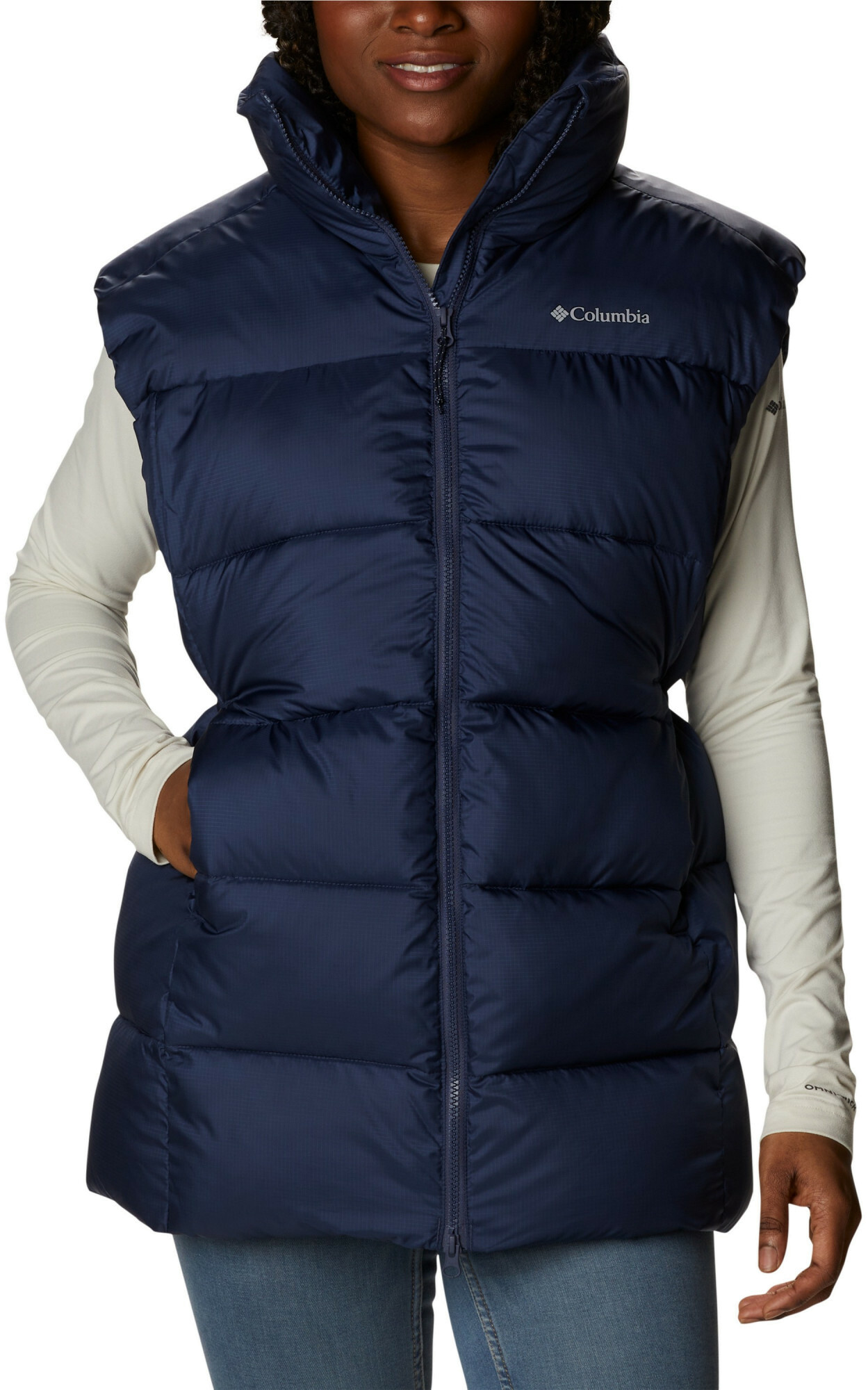 Утепленный жилет женский Puffect Mid Vest Columbia синий S