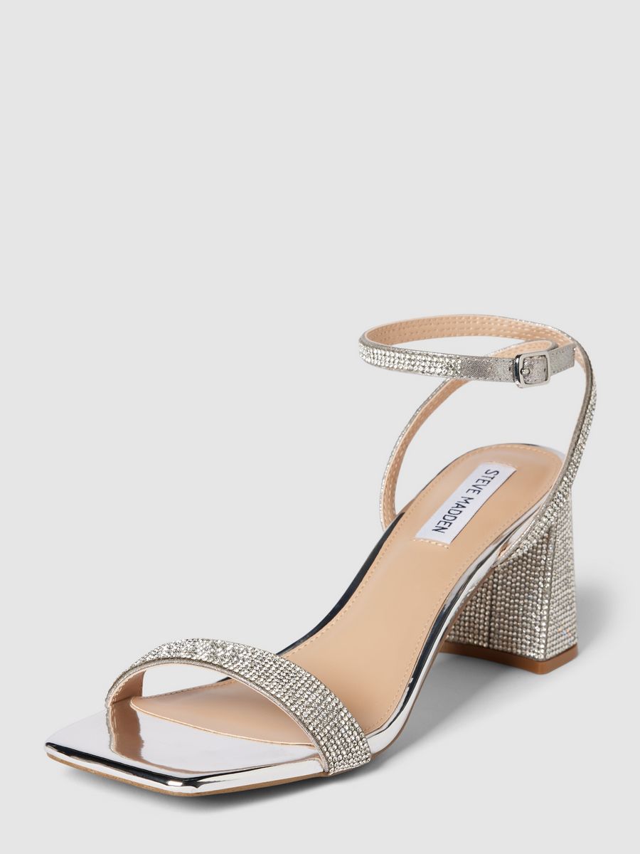 

Босоножки женские STEVE MADDEN SM11002954 серебристые 39 EU, Серебристый, SM11002954