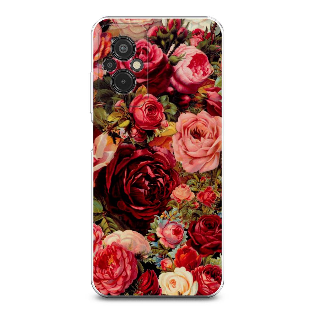 

Чехол Awog для Xiaomi Redmi 11 Prime 4G "Розы винтажные", 316850-8