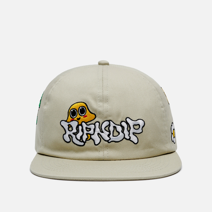 

Бейсболка унисекс Ripndip Shroom Mania Strapback, бежевый, Shroom Mania Strapback