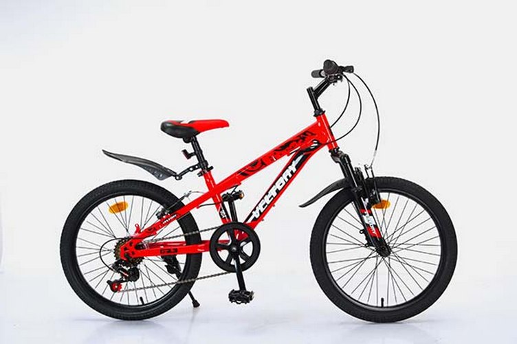 Велосипед детский VELTORY 20V-904, красный, рост 120-140 см 7-10 лет