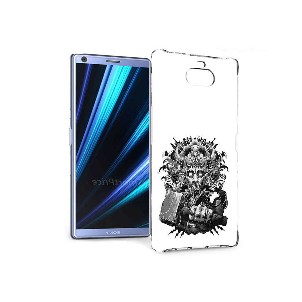 

Чехол MyPads Tocco для Sony Xperia 10 злой тор (PT125953.225.363), Прозрачный, Tocco