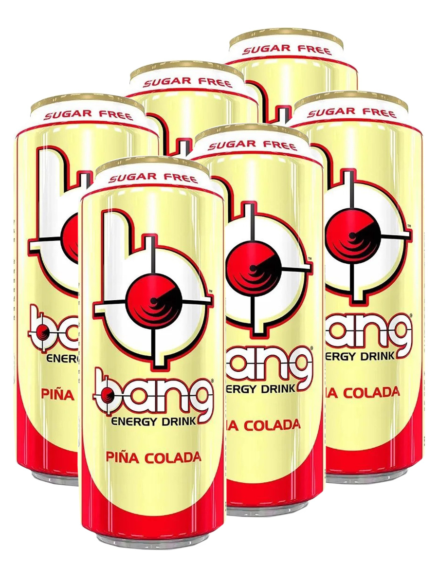 

VPX BANG Энергетик без сахара 6х500мл (вкус Pina Colada) Энергетический напиток