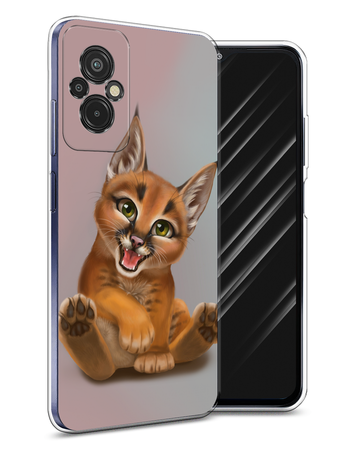 

Чехол Awog на Xiaomi Redmi 11 Prime 4G "Малыш рыси", Оранжевый;серый, 316850-1