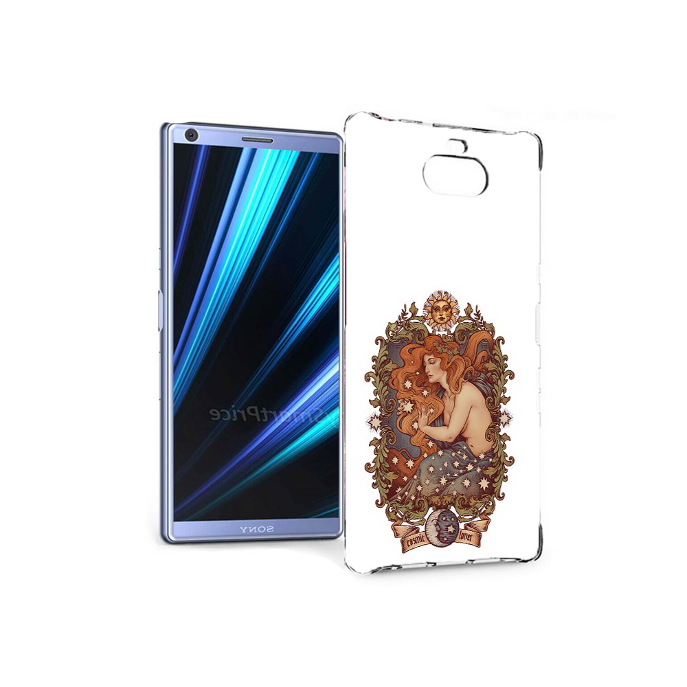 

Чехол MyPads Tocco для Sony Xperia 10 звездная девушка абстракция (PT125953.225.351), Прозрачный, Tocco