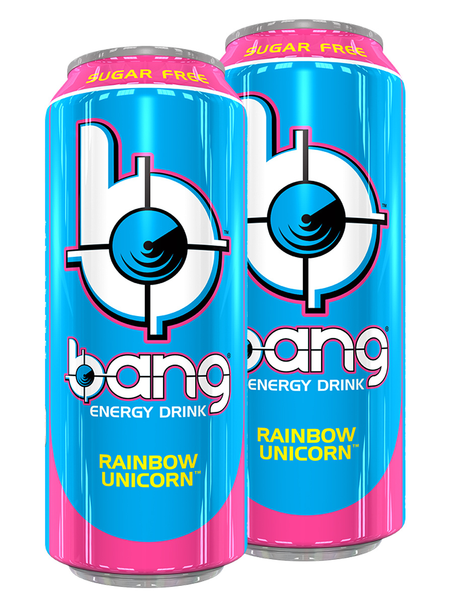 

VPX BANG Энергетик без сахара 2х500мл (вкус Rainbow Unicorn) Энергетический напиток