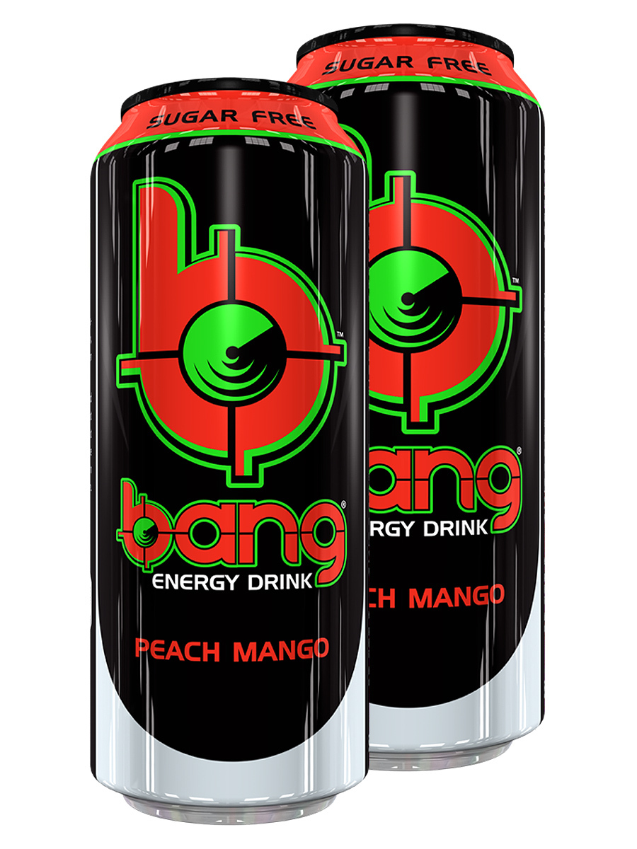 

VPX BANG Энергетик без сахара 2х500мл (вкус Peach Mango) Энергетический напиток