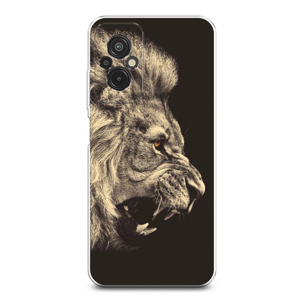 фото Чехол awog для xiaomi redmi 11 prime 4g "львиный рык 2"