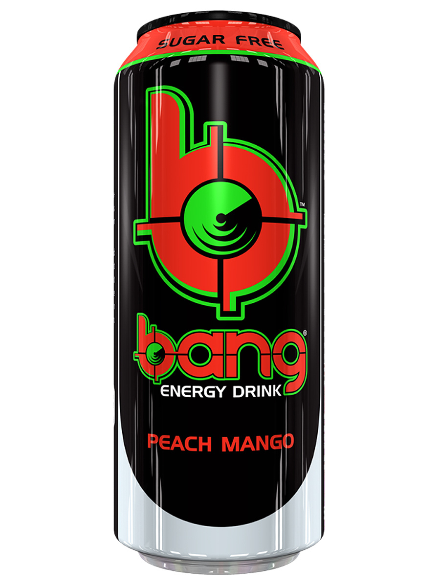 

VPX BANG Энергетик без сахара 500мл (вкус Peach Mango) Энергетический напиток