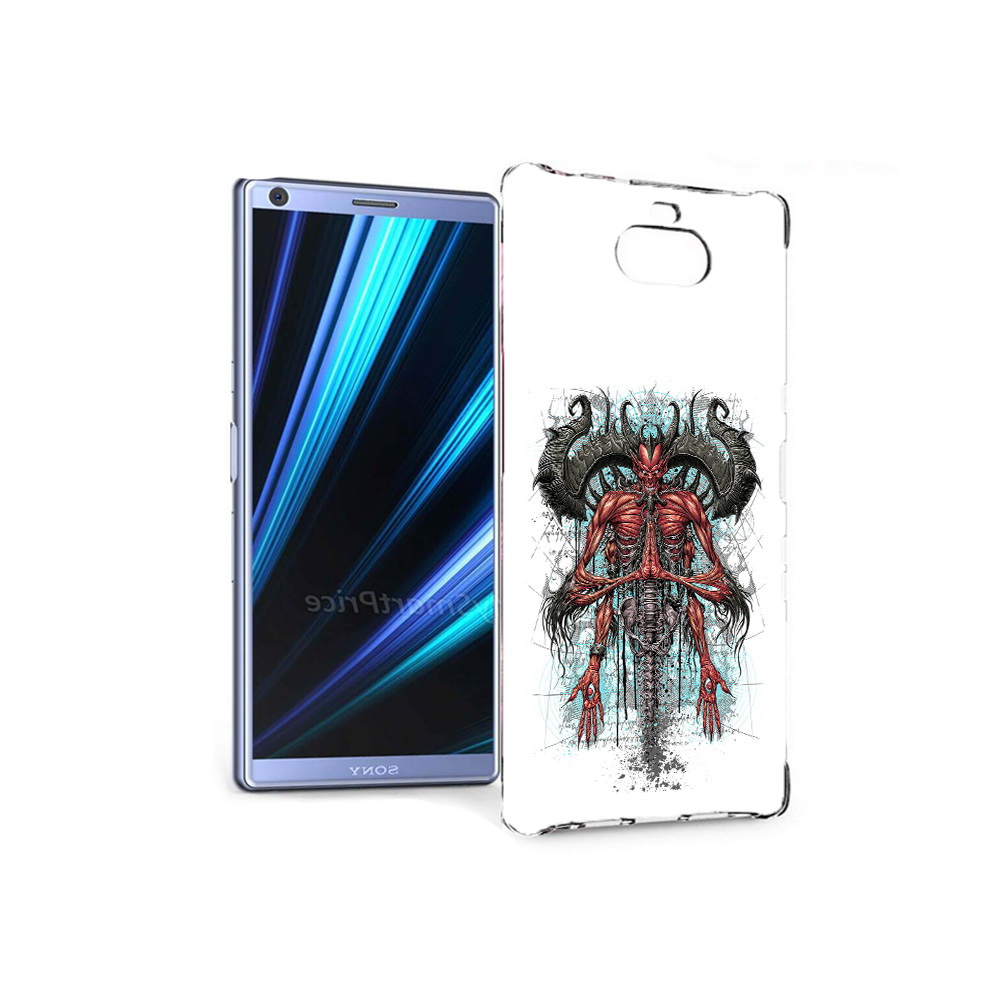 

Чехол MyPads Tocco для Sony Xperia 10 дьявол (PT125953.225.340), Прозрачный, Tocco