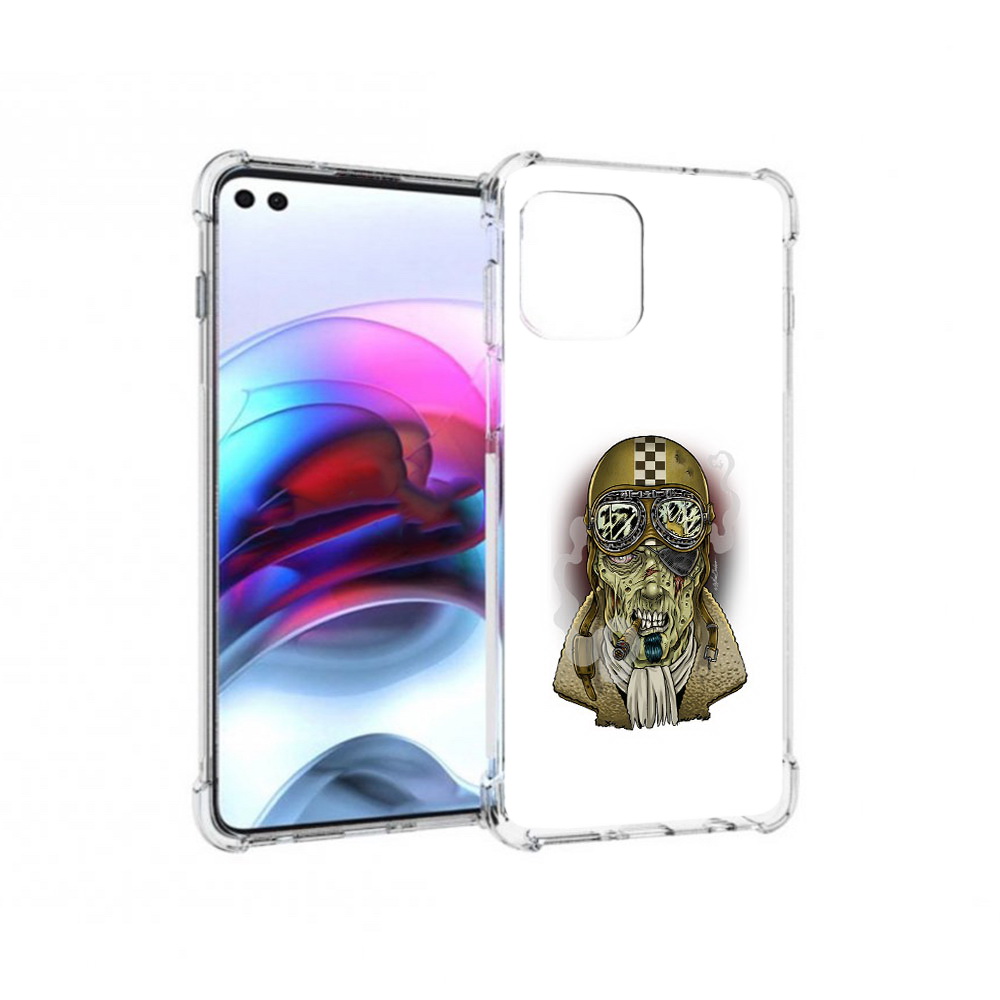 

Чехол MyPads Tocco для Motorola Edge военный зомби (PT157712.351.264), Прозрачный, Tocco