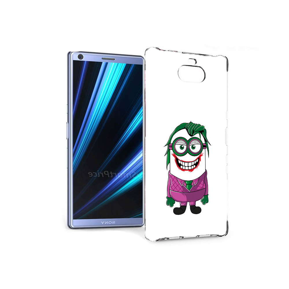 

Чехол MyPads Tocco для Sony Xperia 10 джокер миньон (PT125953.225.322), Прозрачный, Tocco