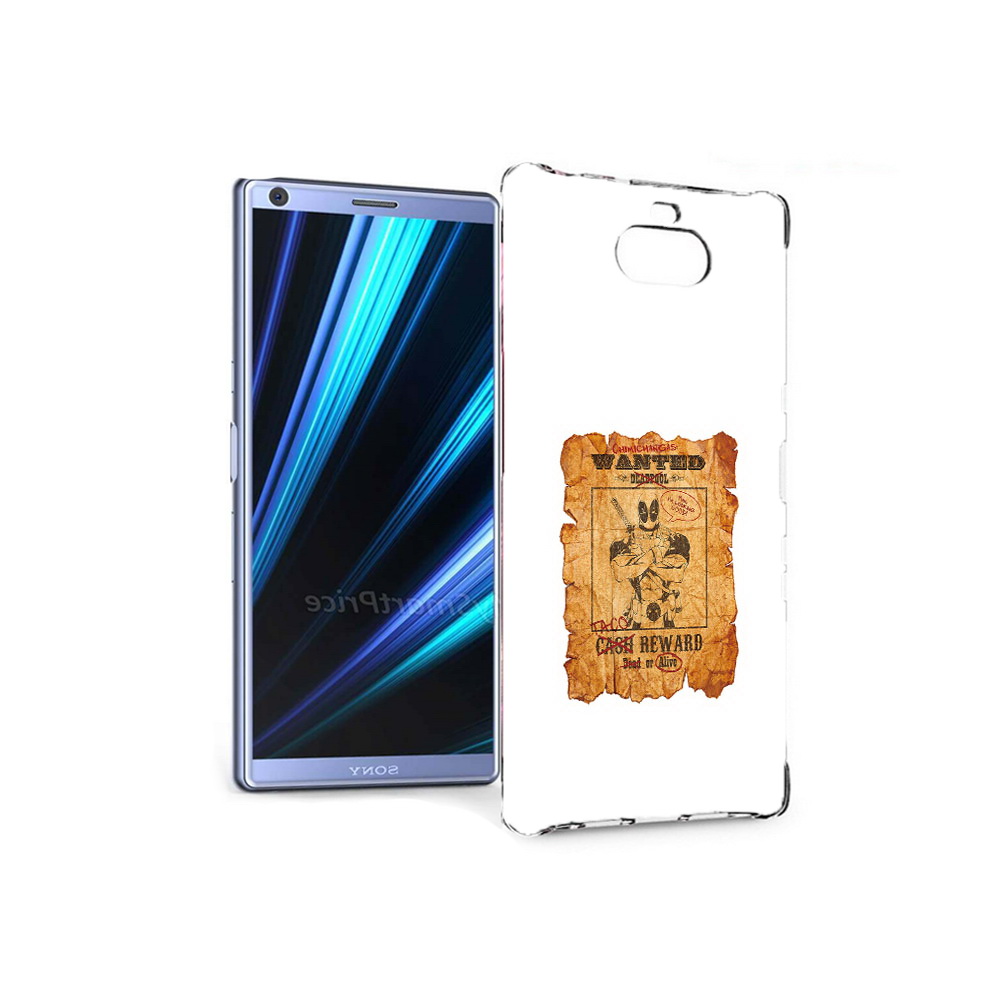 

Чехол MyPads Tocco для Sony Xperia 10 дедпул (PT125953.225.317), Прозрачный, Tocco