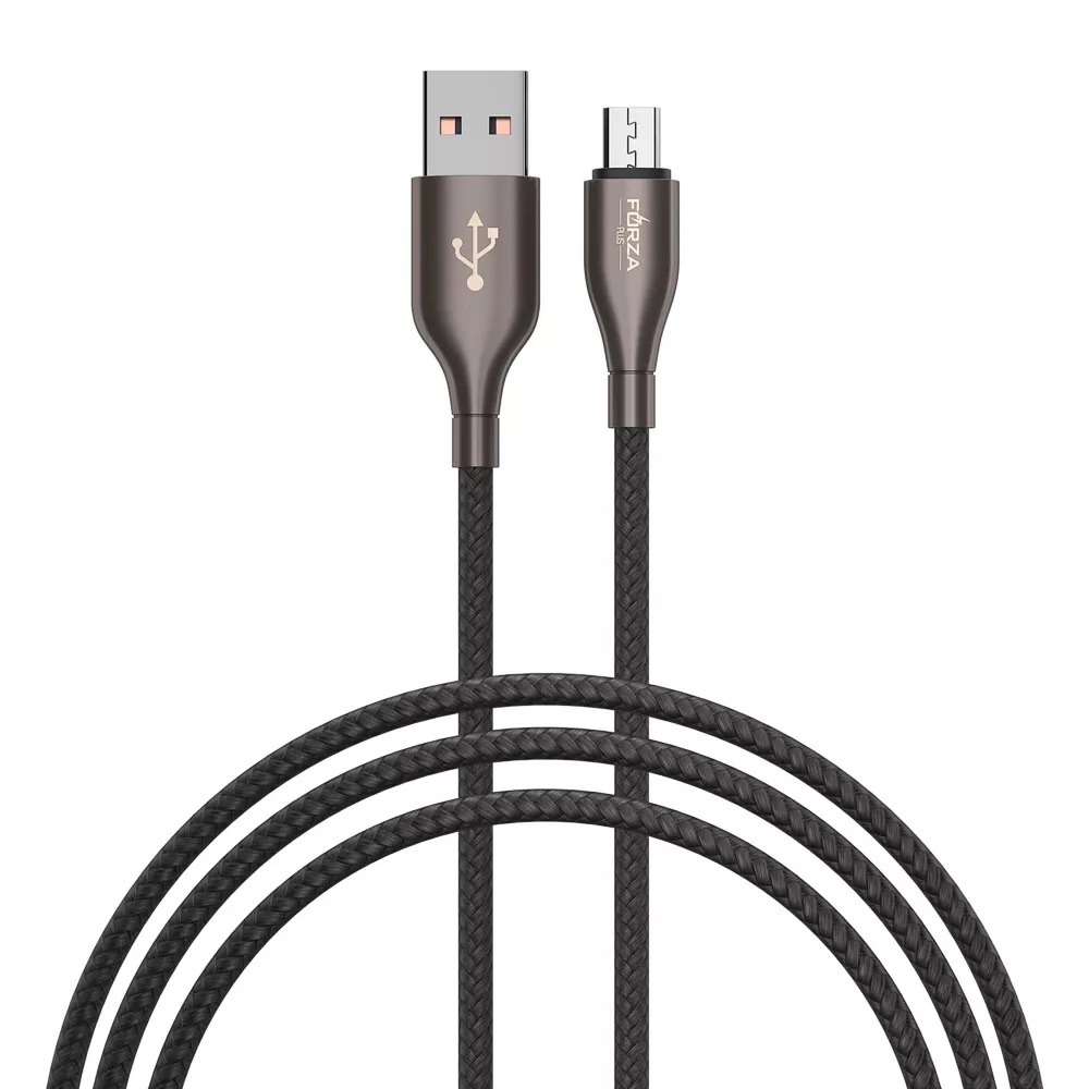 фото Кабель micro usb forza 931-010 1м black