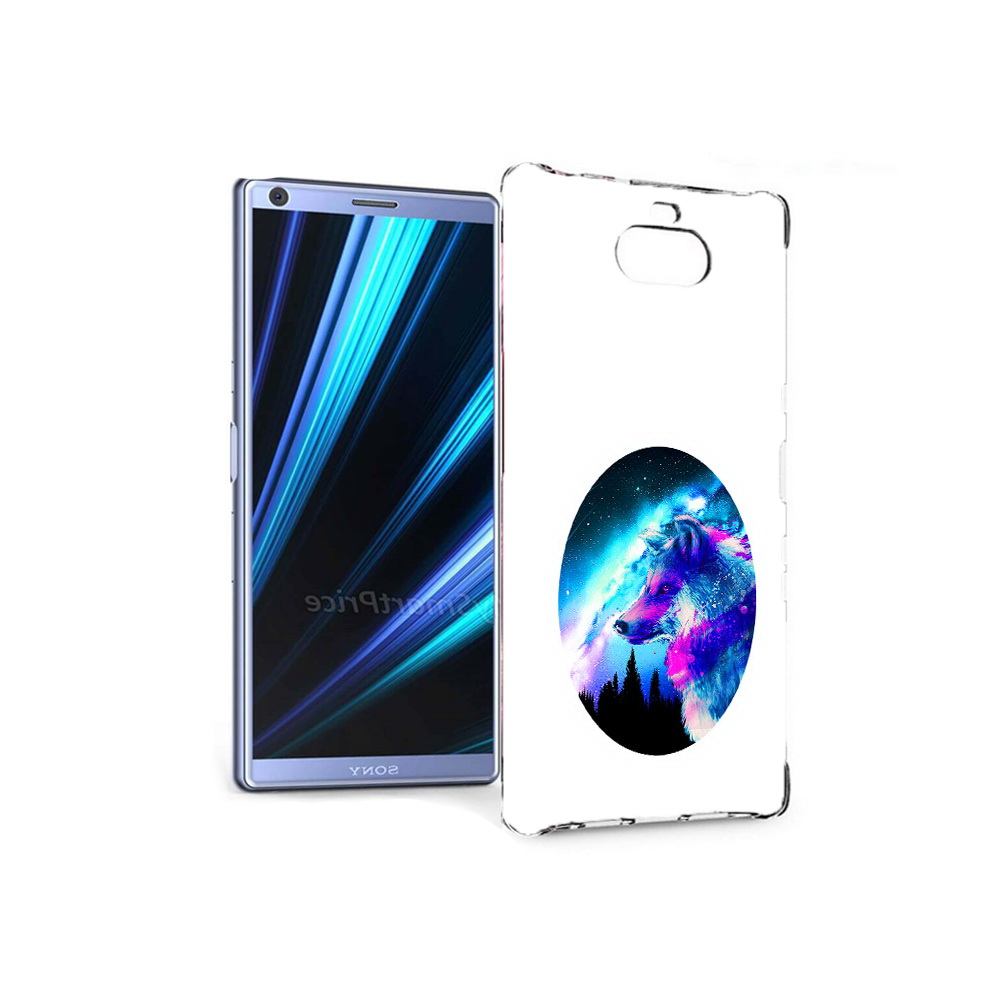 

Чехол MyPads Tocco для Sony Xperia 10 голубой волк (PT125953.225.293), Прозрачный, Tocco