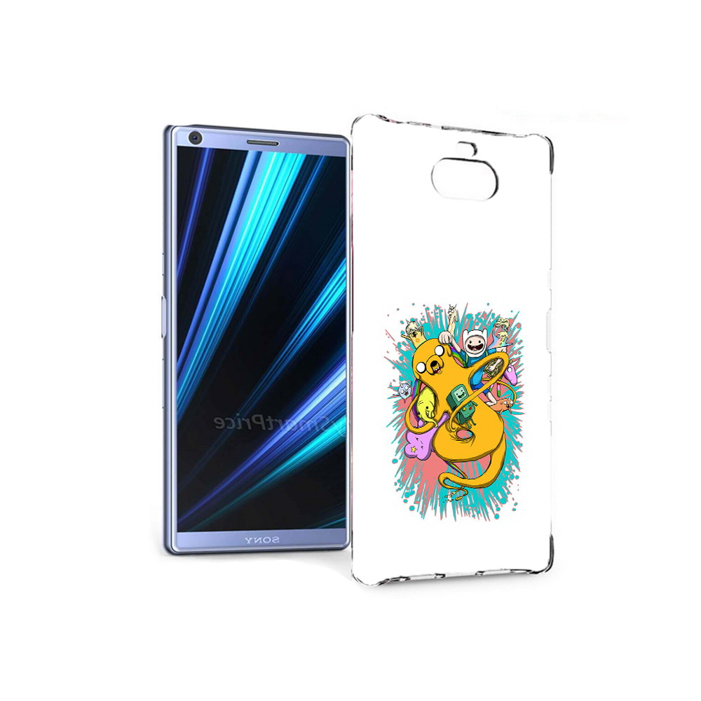 

Чехол MyPads Tocco для Sony Xperia 10 время приключений рисунок (PT125953.225.276), Прозрачный, Tocco
